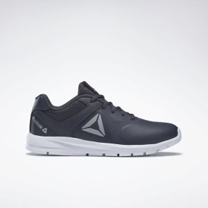 Reebok Rush Runner Laufschuhe Kinder - Navy/Silber - DE 721-SLY